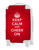 Keep Calm and Cheer On - RED 24" Check In Luggage Insert