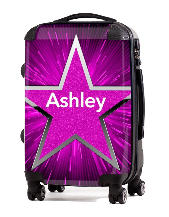 Pink Blast 20" Carryon Luggage Cheer Luggage