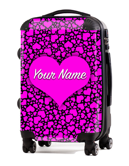 BURTON キャリーカート ブラック/ピンク Cheer Luggage | Personalized 24