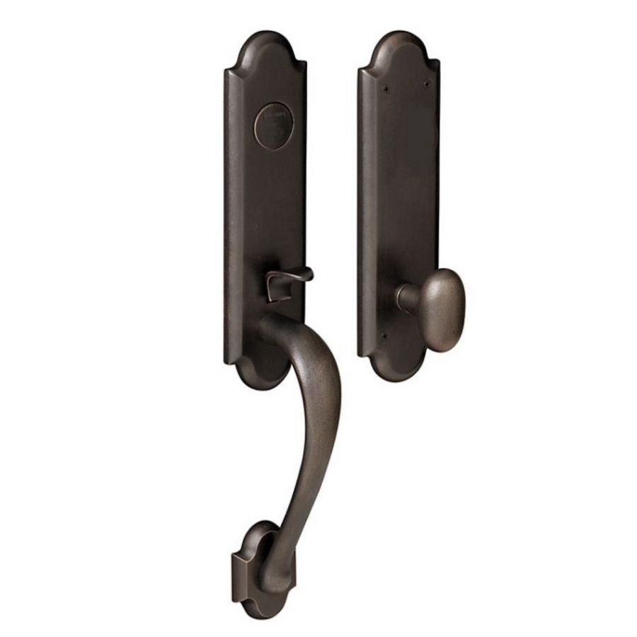 Baldwin Estate 85354 Boulder Full Dummy Handleset with Interior Knob