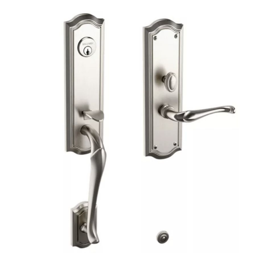 Baldwin Estate M522 Bethpage Mortise Handleset
