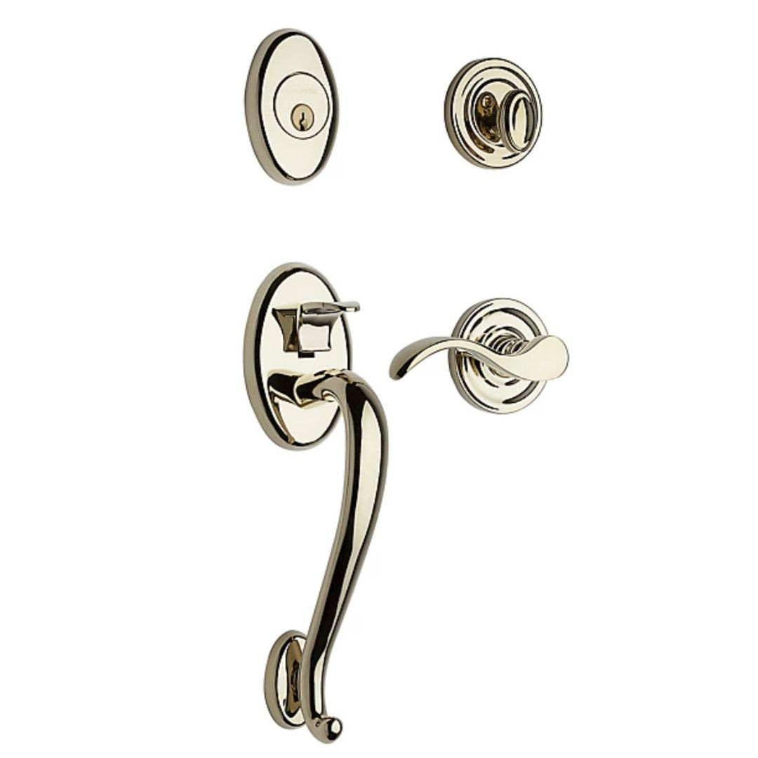 Baldwin Estate 85315 Logan Handleset with Interior Lever