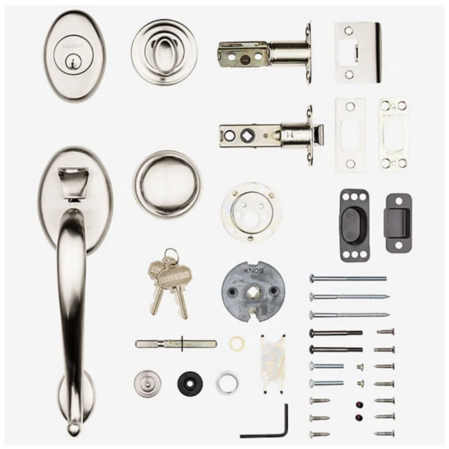 Baldwin Estate 85315 Logan Handleset with Interior Knob