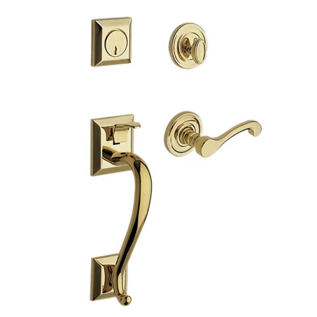 【ma】BrightWin Baldwin Madison Handleset with Interior Lever