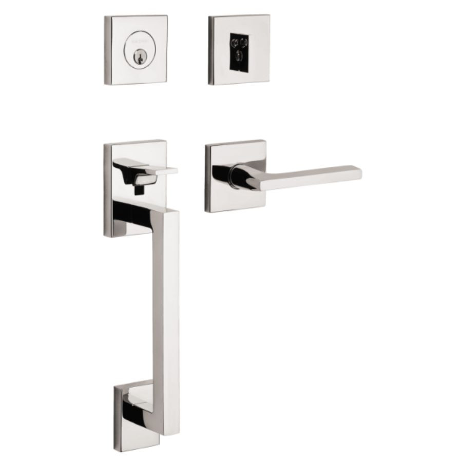 Baldwin Estate 85390 Minneapolis Sectional Handleset with Interior