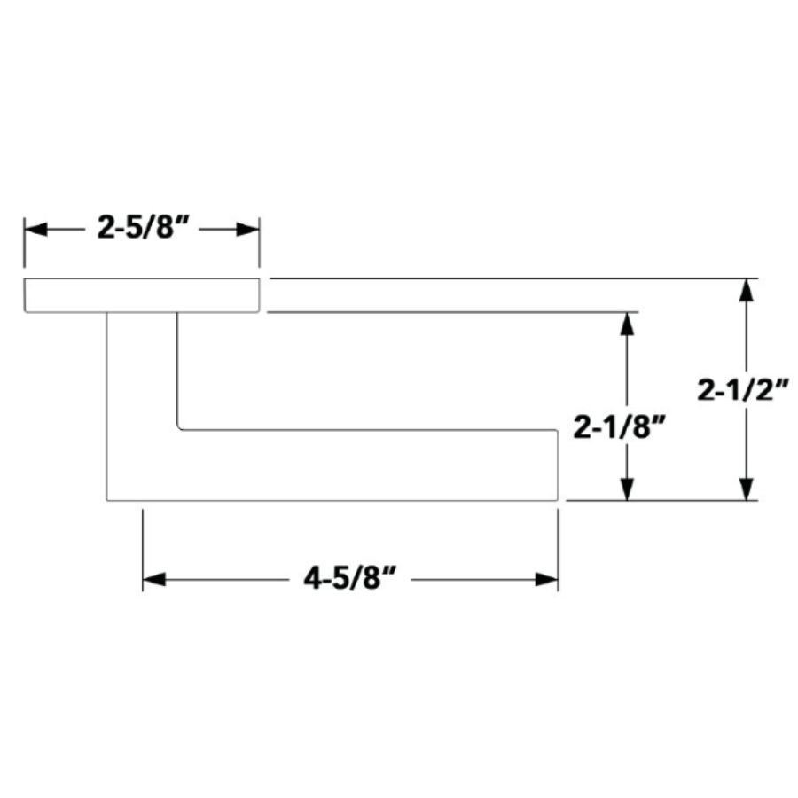 Baldwin 5173 Privacy Levers