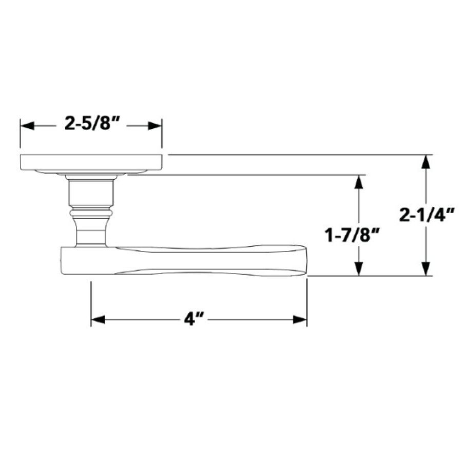 Baldwin L022 Half Dummy Lever