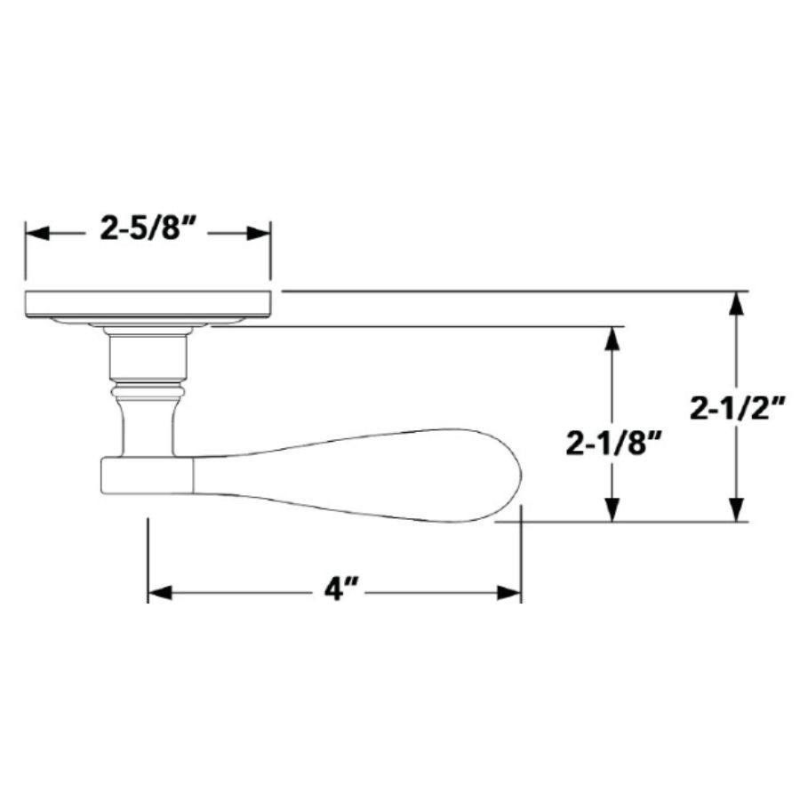 Baldwin L022 Half Dummy Lever
