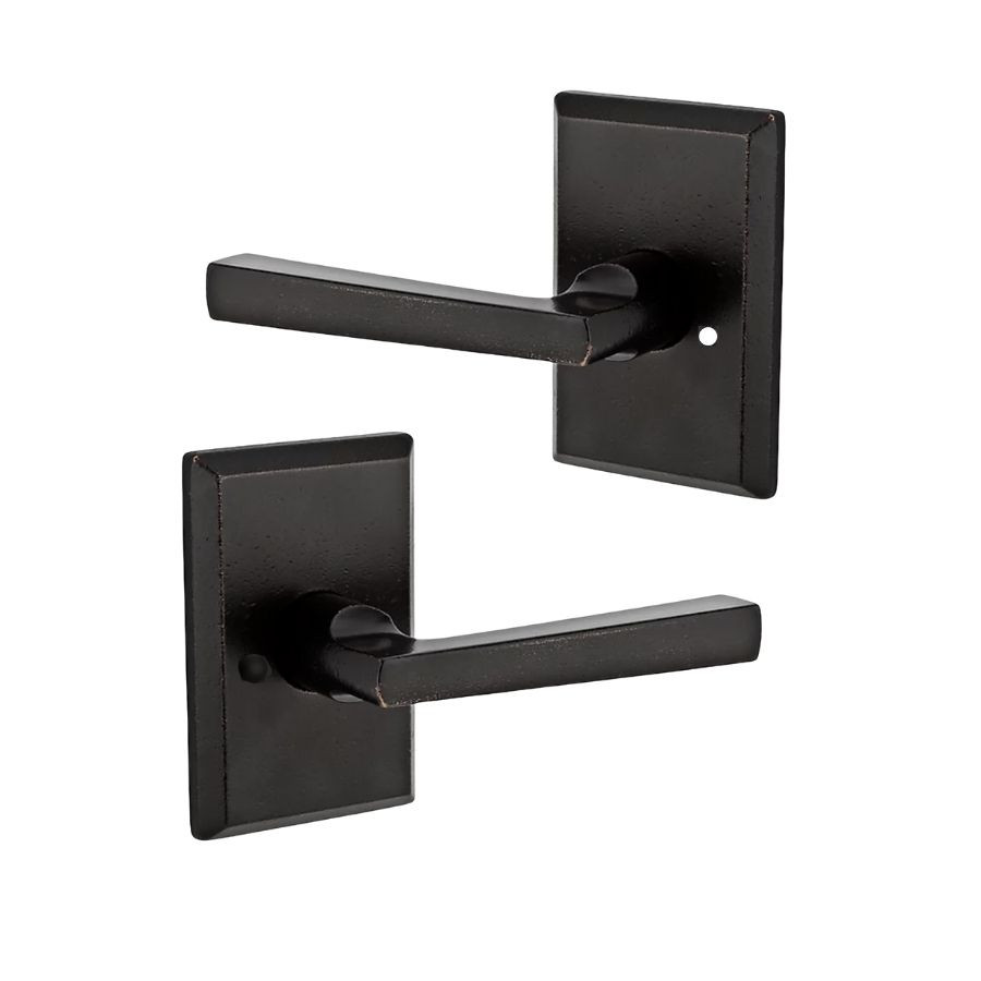 Baldwin Reserve Taper Lever Privacy Set