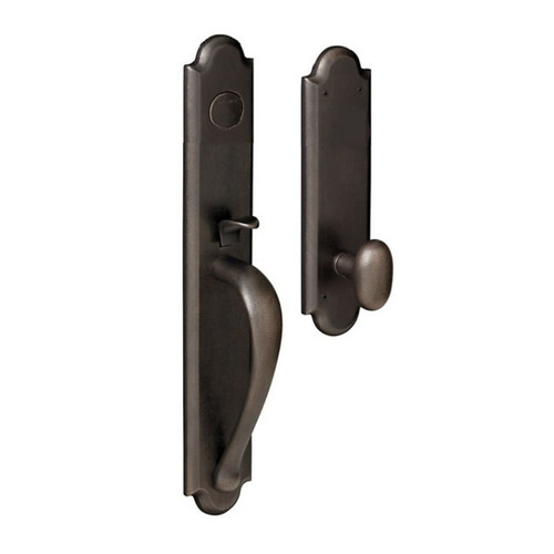 Baldwin Estate 6402 Boulder Full Dummy Handleset with Interior Knob
