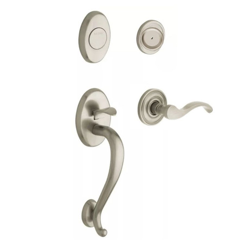 Baldwin Estate 85315 Logan Full Dummy Handleset with Interior Lever