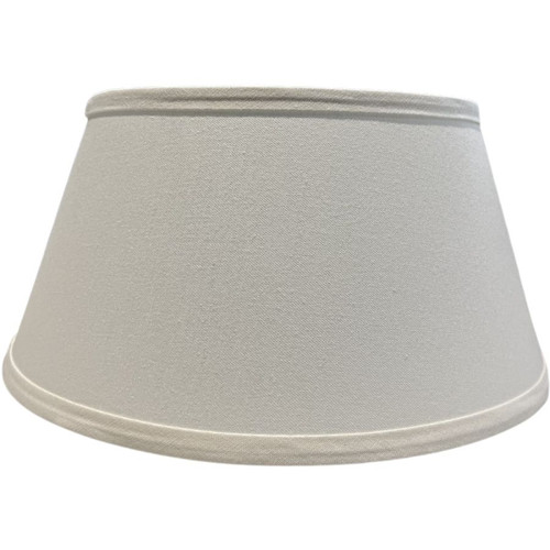 WL10X14X7 CREAM LINEN, BRASS ATTACHMENT