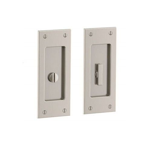 Baldwin PD005 Santa Monica Large Pocket Door Privacy Set