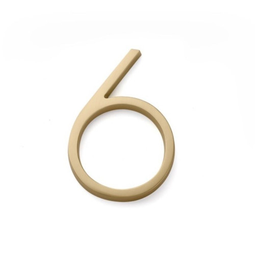 Emtek 7" HOUSE NUMBER 6