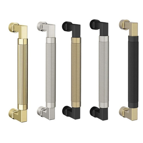 Baldwin 2580 8" Gramercy Knurled Door Pull