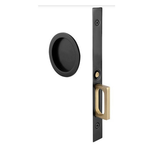 Emtek 2174 Round Mortise Passage Pocket Door Set