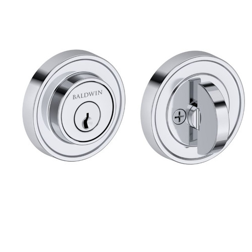 Baldwin Reserve Recessed Round Single Cylinder Deadbolt