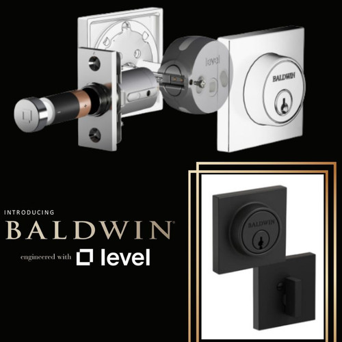 Baldwin Estate 8220LL Deadbolt Level Bluetooth + Matter or WiFi