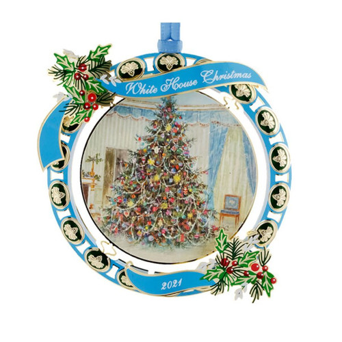 2021 White House Ornament Lyndon B Johnson