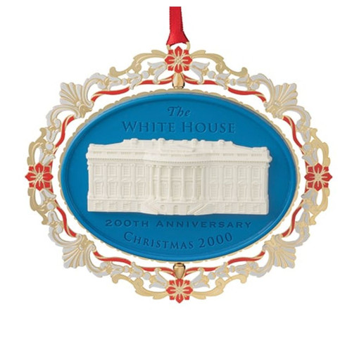 2000 White House Ornament 200th Anniversary of the White House
