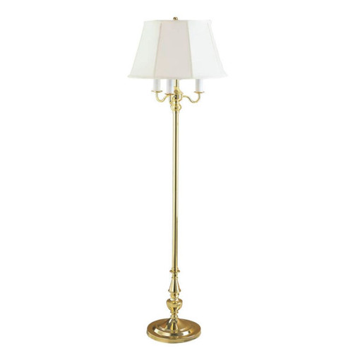 58.5" Floor Lamp F7578PB-SL