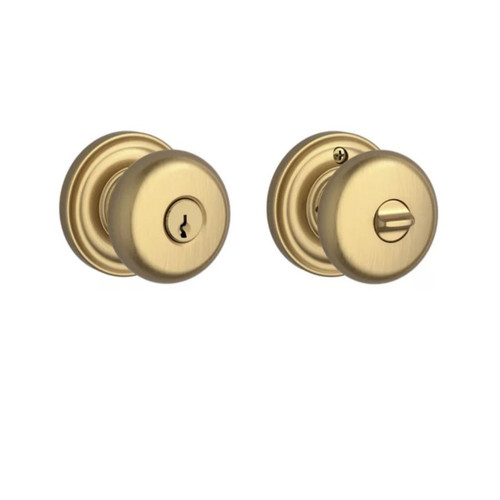 Baldwin Reserve Round Keyed Entry Knob Set