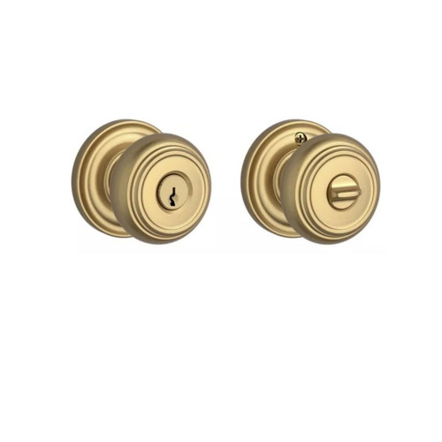 Baldwin Reserve Traditional Keyed Entry Knob Set