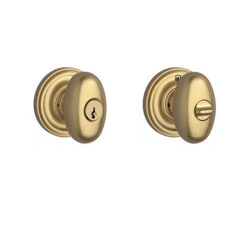 Baldwin Reserve Ellipse Keyed Entry Knob Set