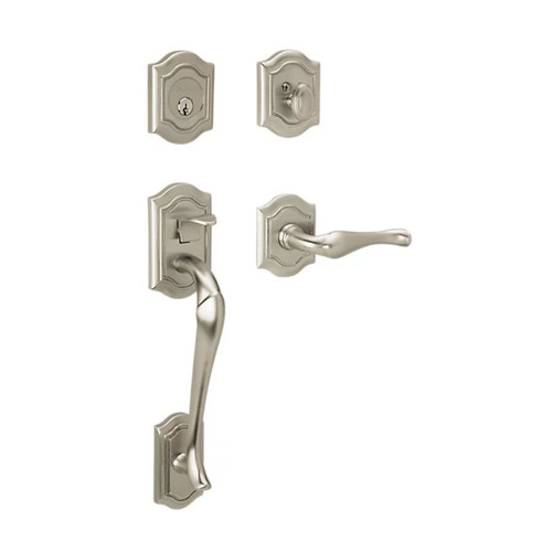 Baldwin Estate 85327 Bethpage Sectional Entrance Set with Interior Lever