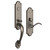Baldwin M512 Boulder Entrance Mortise Handleset with interior lever