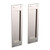 Baldwin PD005 Santa Monica Large Pocket Door Full Dummy Set