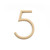 Emtek 7" HOUSE NUMBER 5