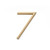 Emtek 7" HOUSE NUMBER 7