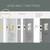 Emtek 2144 Passage Pocket Door Tubular Set