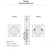 Emtek 2174 Round Mortise Passage Pocket Door Set