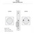 Emtek 2184 Square Mortise Passage Pocket Door Set