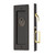 Emtek 2113 Modern Rectangular Mortise Keyed Pocket Door Set