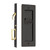 Emtek 2115 Modern Rectangular Mortise Privacy Pocket Door Set