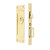 Emtek 2103 Classic Mortise Keyed Pocket Door Set