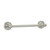 Traditional Brass 30" Towel Bar with Rope Rose