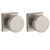 Baldwin Reserve Contemporary Passage Knob Set