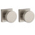Baldwin Reserve Contemporary Full Dummy Knob Set