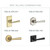 Baldwin Reserve Federal Lever Half Dummy Set