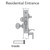 Baldwin 6020 Entrance Mortise Lock Body Handleset X Knob/Lever Standard Residential Entrance