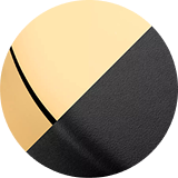 M08 Non-Lacquered Brass (living finish) & Satin Black