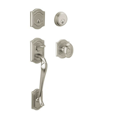 Baldwin Bethpage Sectional Double Cylinder Handleset with Interior