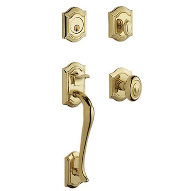 Baldwin Bethpage Handleset with Interior Knob