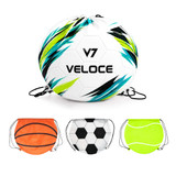 A ball-shaped drawstring backpack in white, featuring vibrant graphics, with orange, black, and green variations displayed.