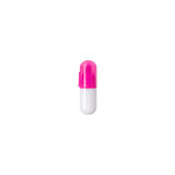A set of capsule highlighters, featuring a pink cap and a white body. The product includes multiple highlighters.