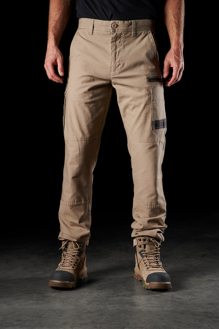 FXD STRETCH PANTS MENS SIZE 38 (97R) KHAKI
